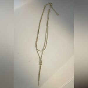 Kendra Scott Gold Plated Layered Infinity Necklace